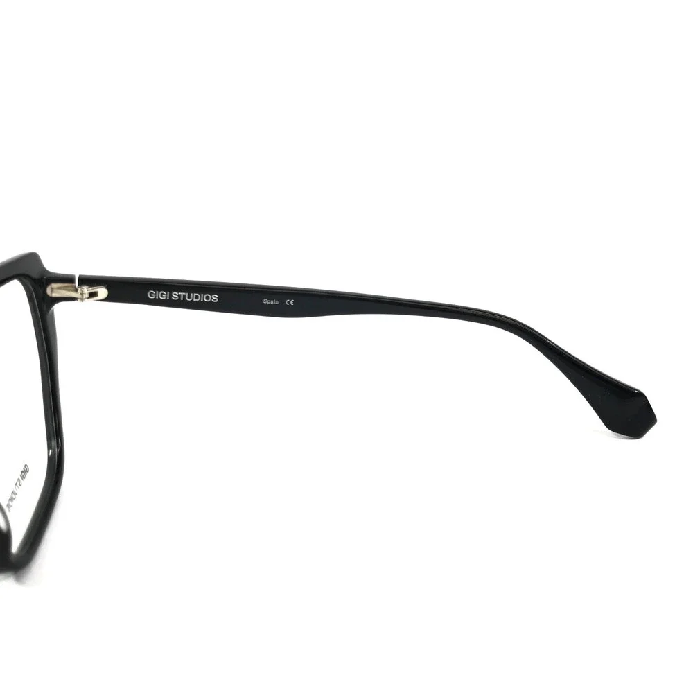 Gigi Studios Eyeglasses Frame ALARIC GS9003/01O Black Cat Eye Full Rim 55-17-140